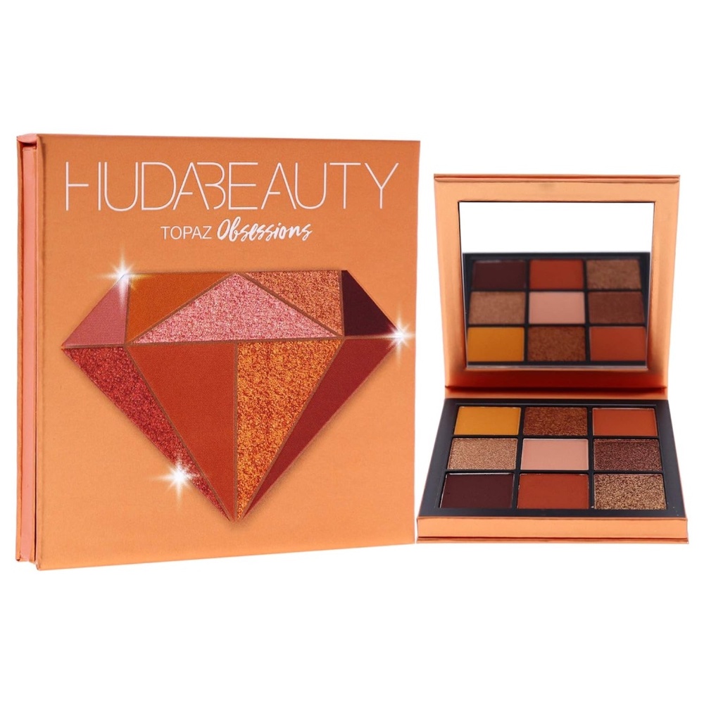 HUDA BEAUTY Topaz Obsessions Eyeshadow Palette - NIB - Picture 7 of 8